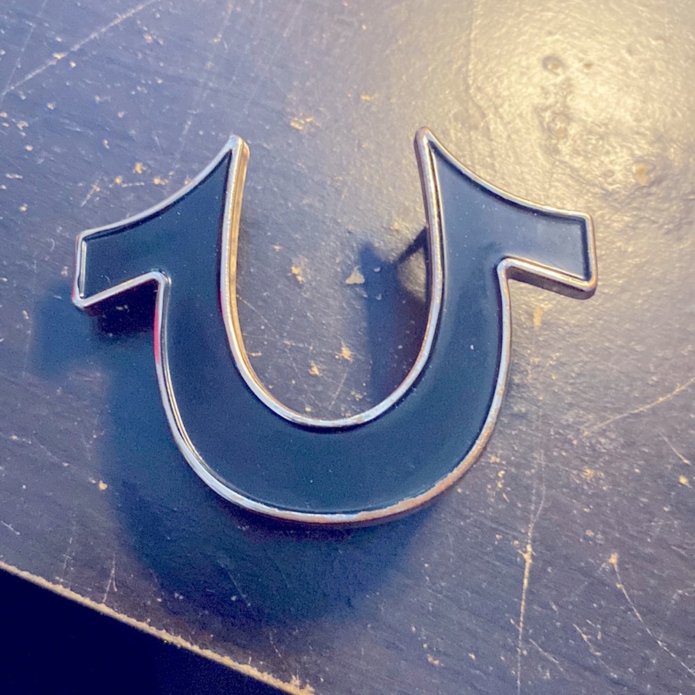 True Religion belt buckle
